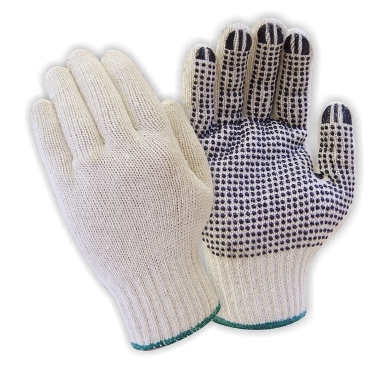 SURE GRIP COTTON GLOVES W/DOTS