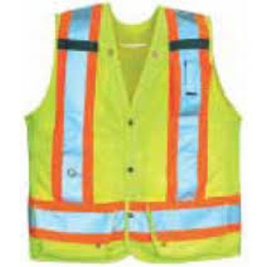 SAFETY VEST 5 PART TEAR-AWAY