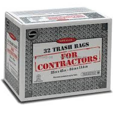 CONTRACTOR BAGS 3MIL 33X48 30PK