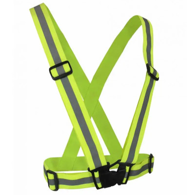 HI-VIZ ELASTIC SAFETY HARNESS