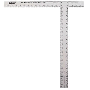 T SQUARE CALIB.1/8" BLADE 54"