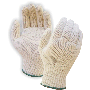 STRING KNIT COTTON POLY GLOVES