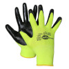 POLYESTER GLOVE NITRILE PALM - M