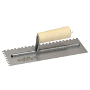 NOTCHED TROWEL 1/4"X1/4"X1/4" SQ