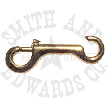 Weaver Leather® #232 Open Eye Bolt Snap - Solid Brass