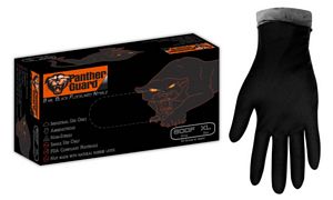 Glove, Global Glove Panther Disposable 50/Box Black XL