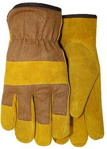 Glove, Midwest Fleece Lined Split Cowhide Large