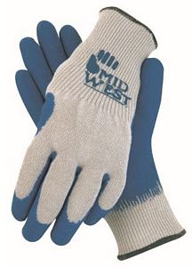 Glove, Midwest Knit Glove With Rubber Palm XL