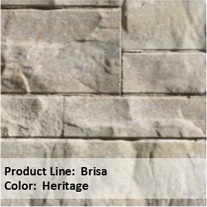 Belgard, Brisa 2 Sided Wall Cap Heritage