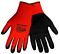Glove, Global Glove Tsunami Double Grip Black And Red Small