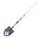Tool, Wolverine Wood Long Handle Round Point Closed Back Shovel
