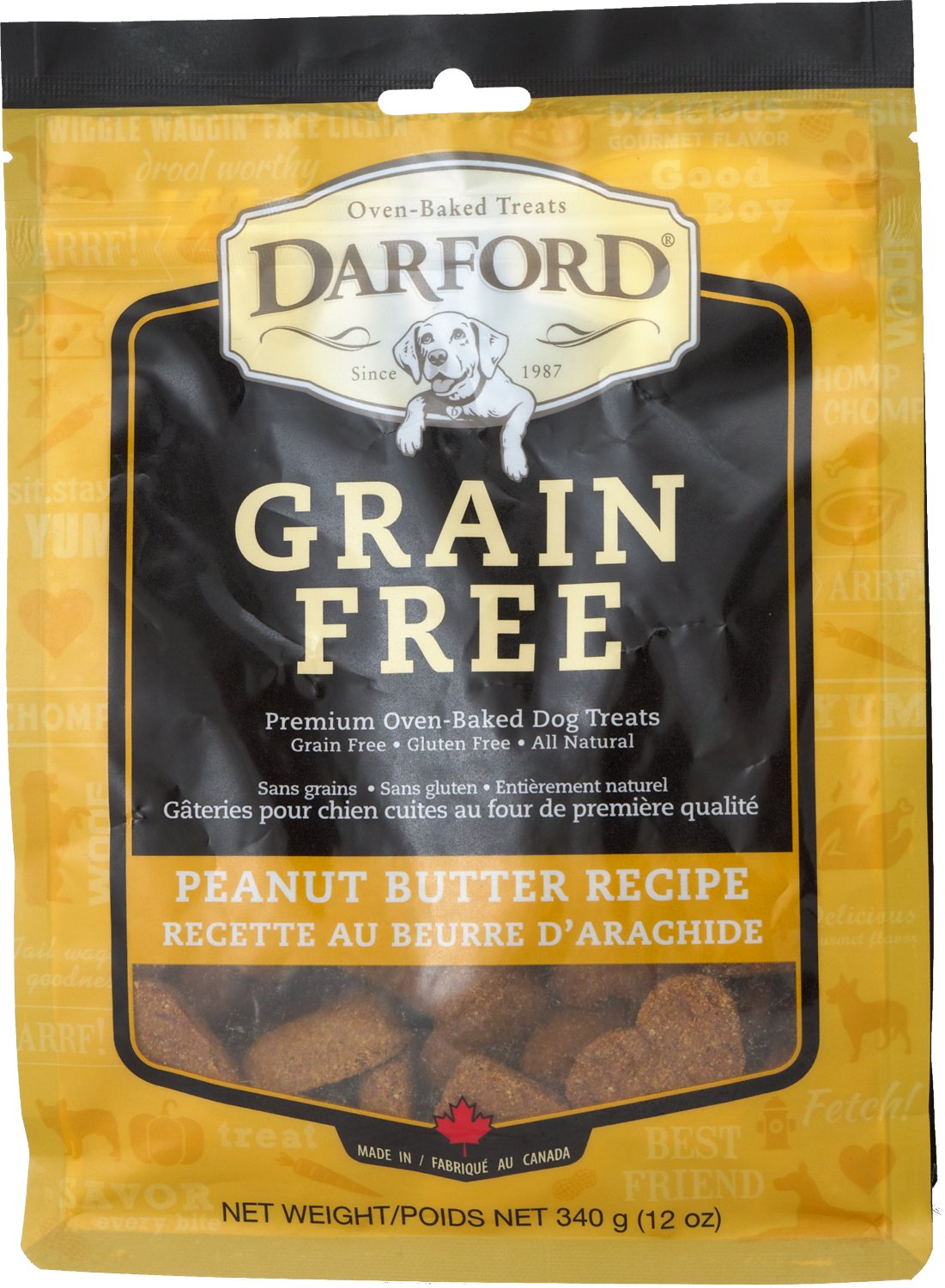 12Oz Darford Grain Free Peanut Butter