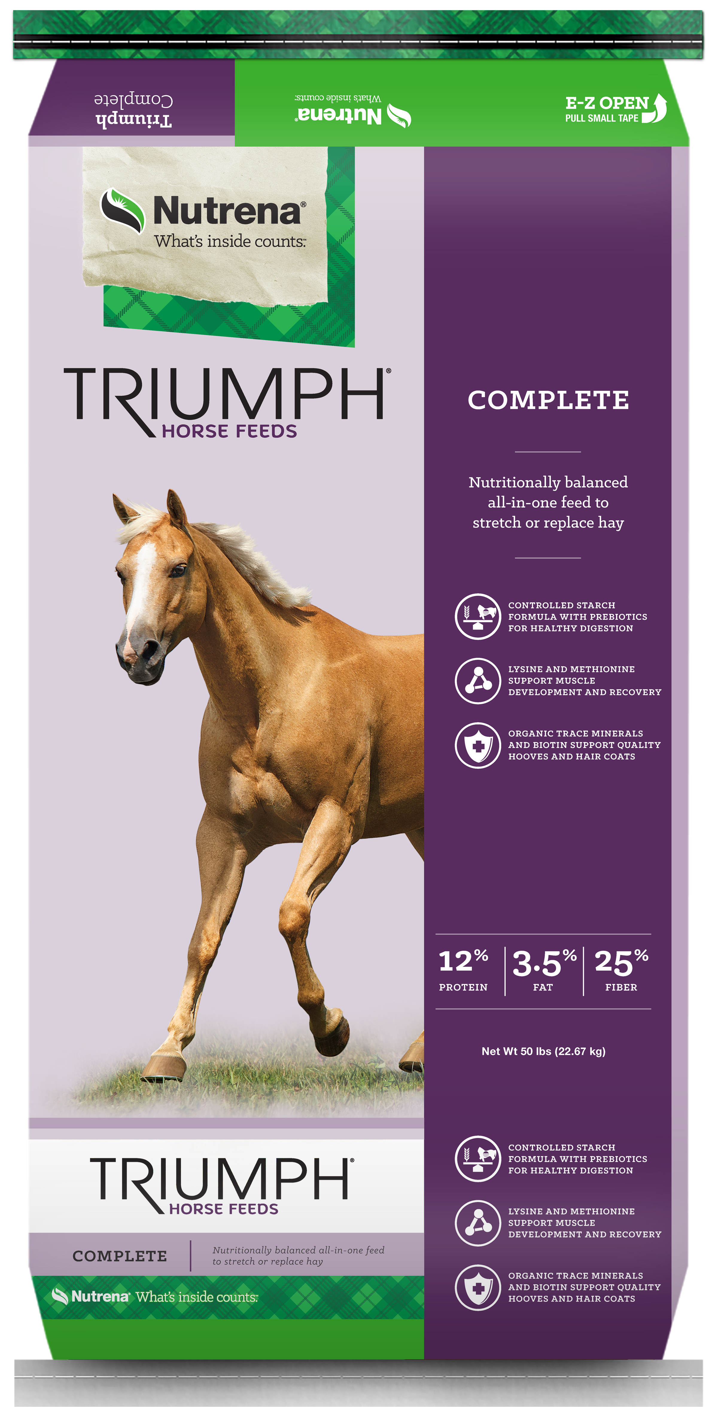 Nutrena Triumph Complete 12% Pellet