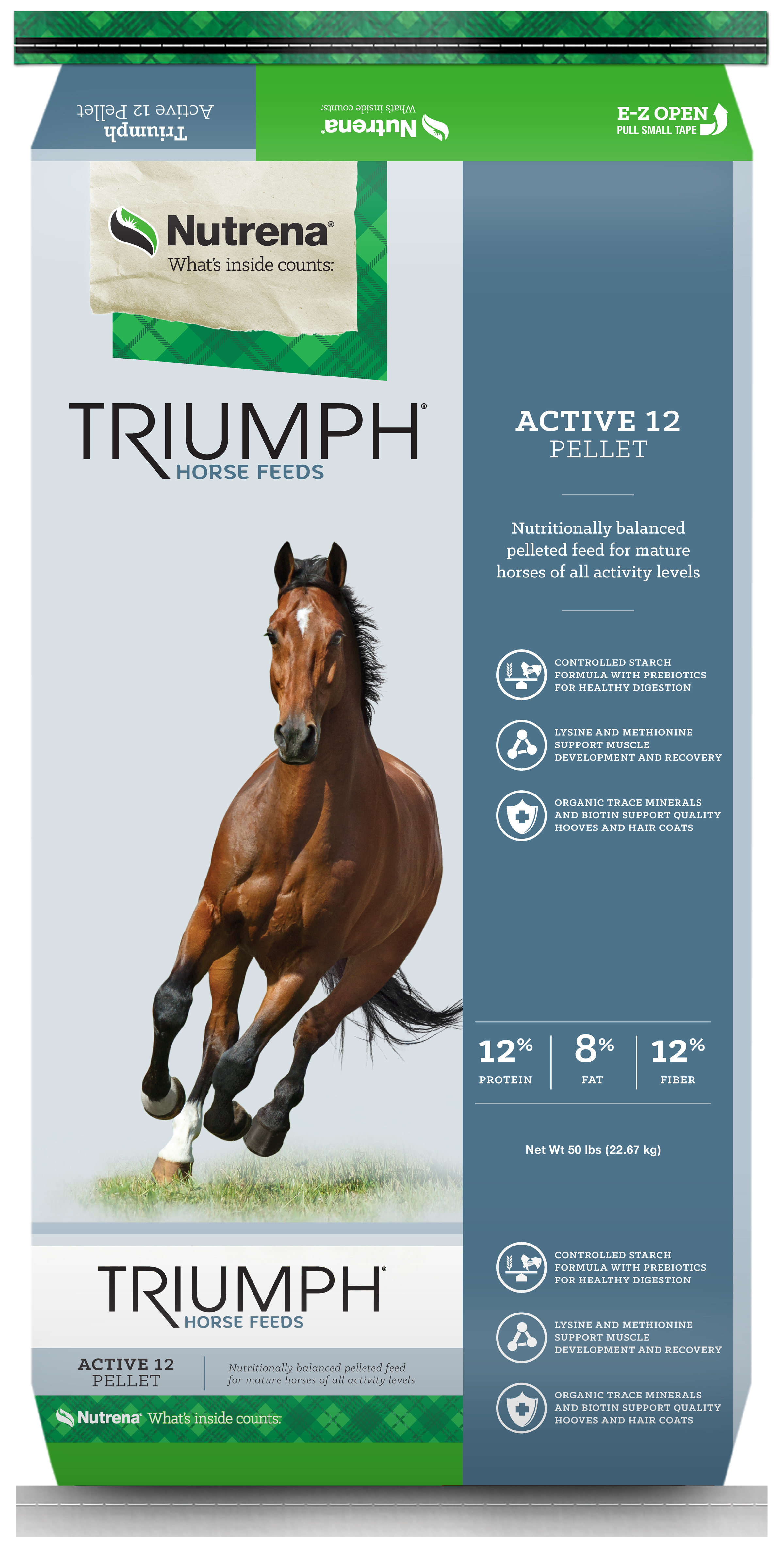 Nutrena Triumph Active 12% Pellet