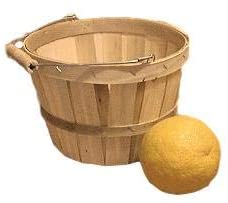 Basket Bushel 4qt 1/2 Peck