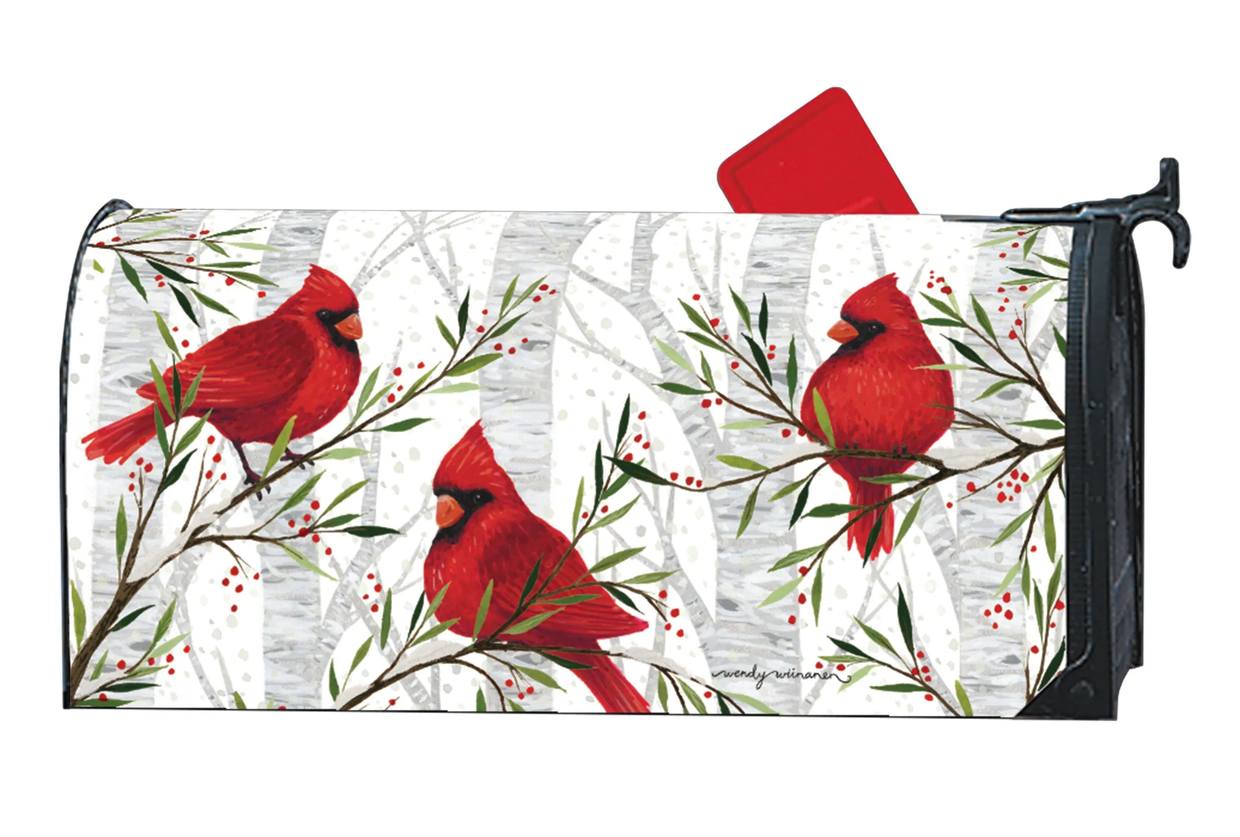 Mailwrap Cardinals In Birch