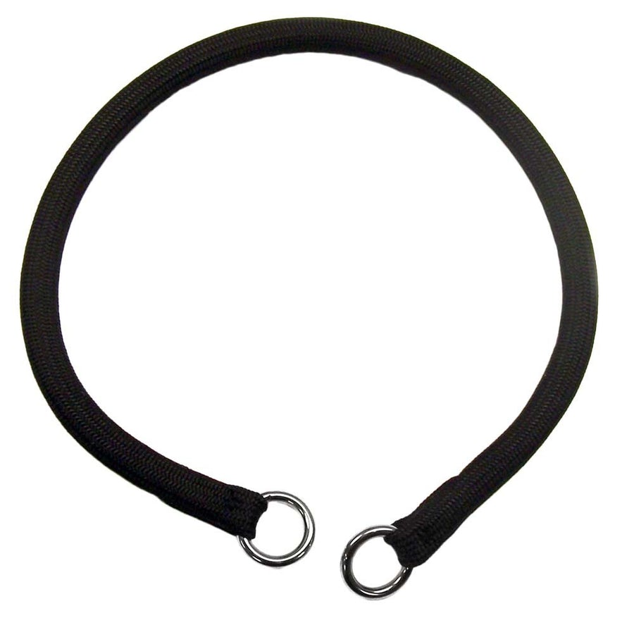 Nylon Choke Collar 3/8" 14" Black