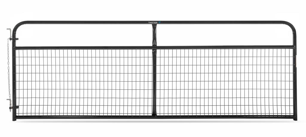 4ft 2x4 Wirefilled Grn Ptd Gate