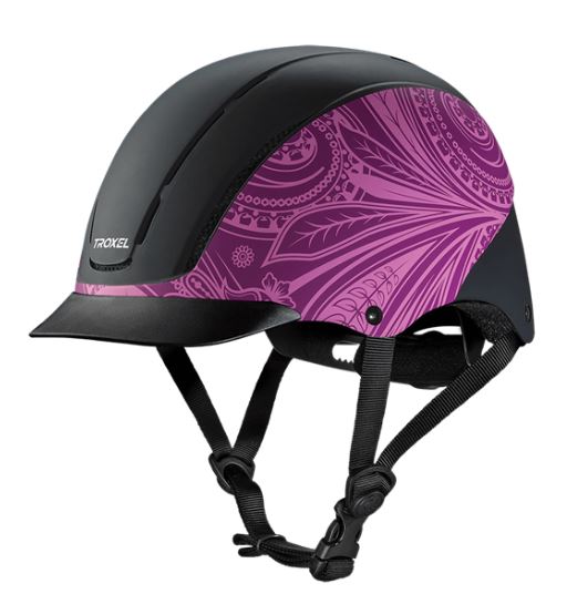 Troxel Riding Helmet Spirit Purple Boho Xs