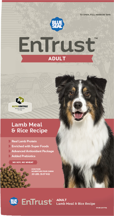 40Lb Entrust Adult Lamb Dog