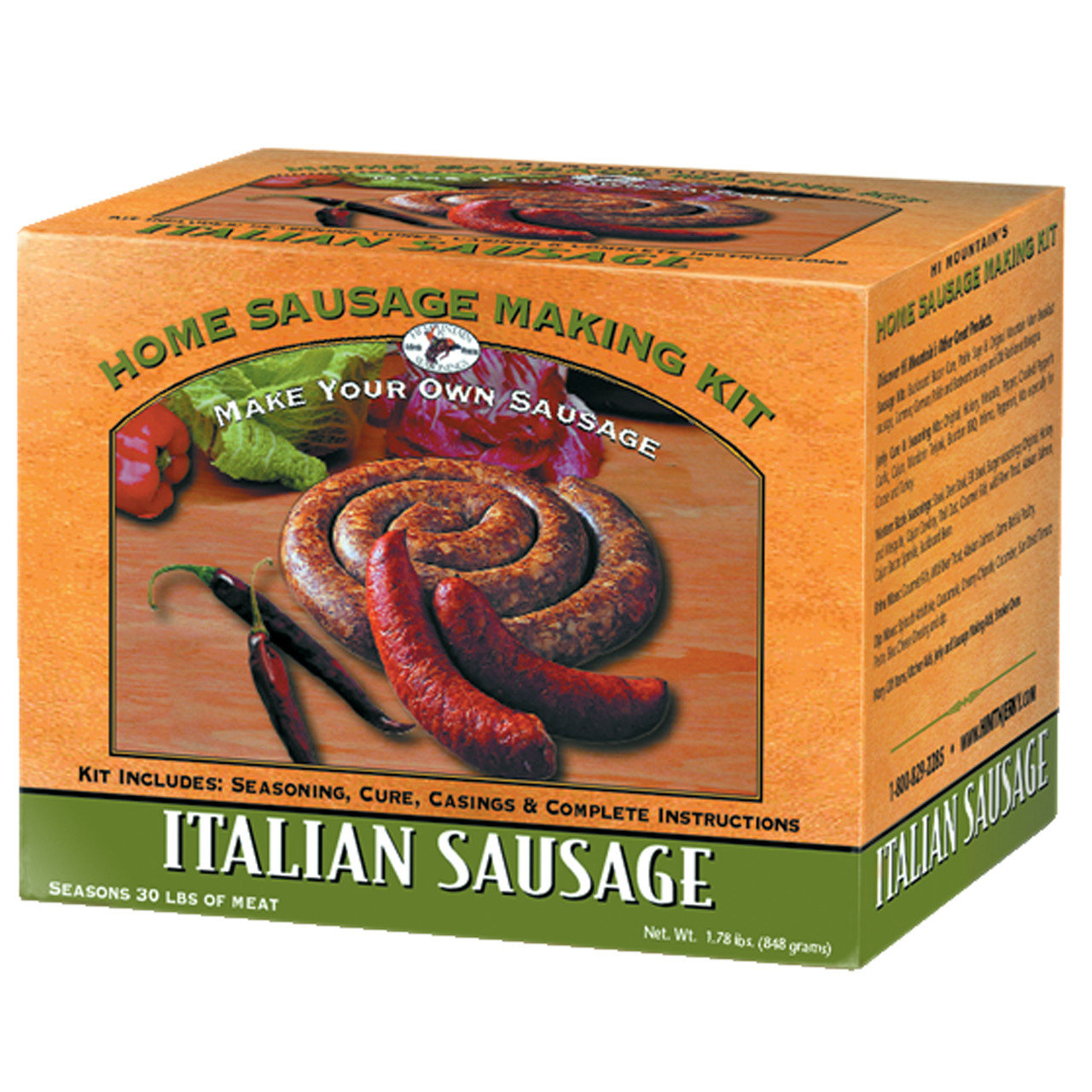 Hi Mountain Sausage Making Kit Italian 1.78lb