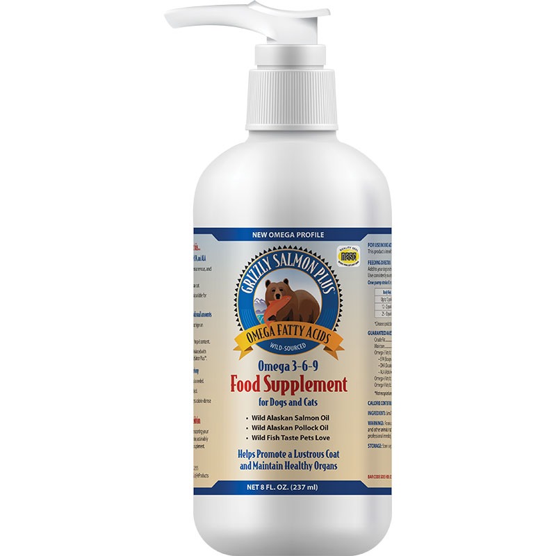 Grizzly Salmon Oil 16oz