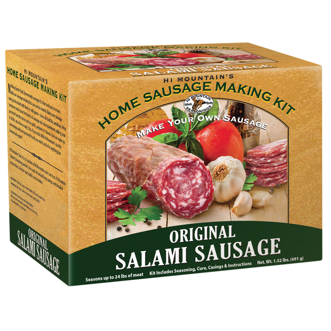 Hi Mountain Sausage Making Kit Original Salami Sausage 1.52lb