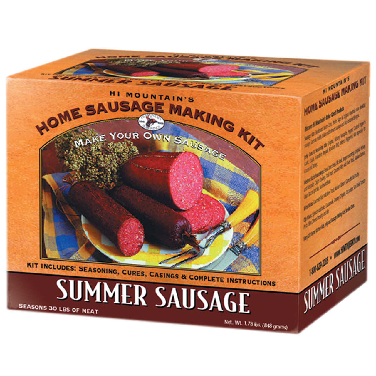 Hi Mountain Summer Sausage Making Kit 1.78lb