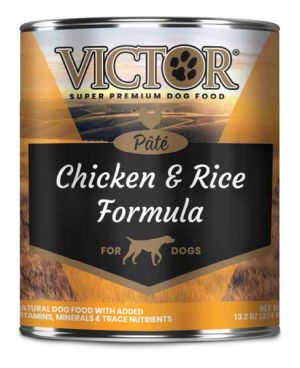 13.2Oz Victor Dog Chicken & Rice Pate