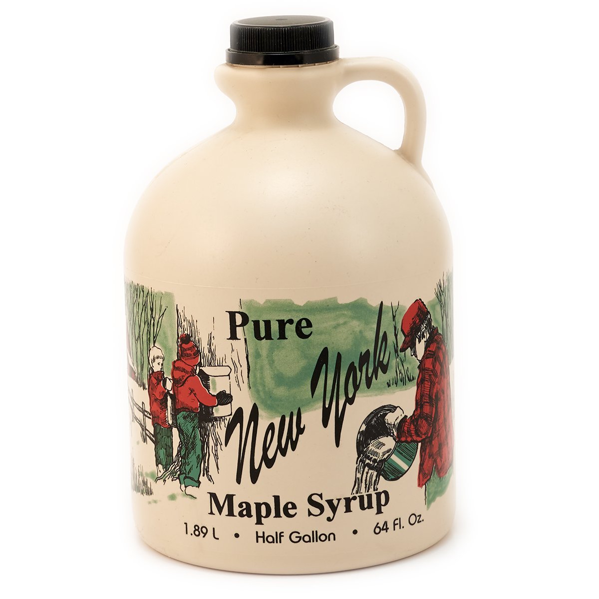 Maple Syrp Jug 1/2g With Cap