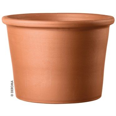 Pot Cylinder 9.1" Terra Cotta