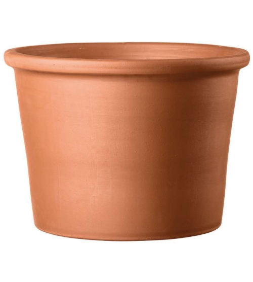 Pot Cylinder 13" Terra Cotta