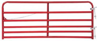 Tube Gate 2in Red 8ft