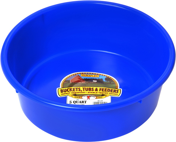 Feed Pan 5Qt Blue