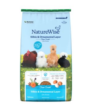 Nutrena Nature Wise Silkie & Ornamental Bird Crumble 30lb