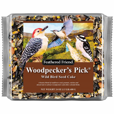 Feathered Friend Woodpecker Seed Cake Large