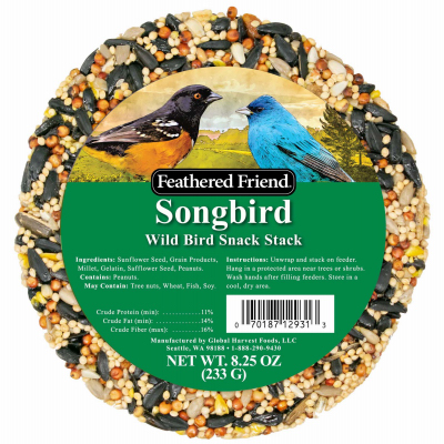 Feathered Friend Songbird Snack Stack 7oz