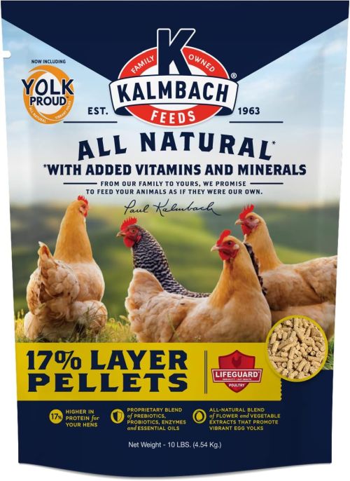 Kalmbach All Natural Layer 17% Pellet 10lb