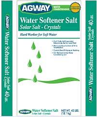 Water Softener Salt Solar Crystals 40lb