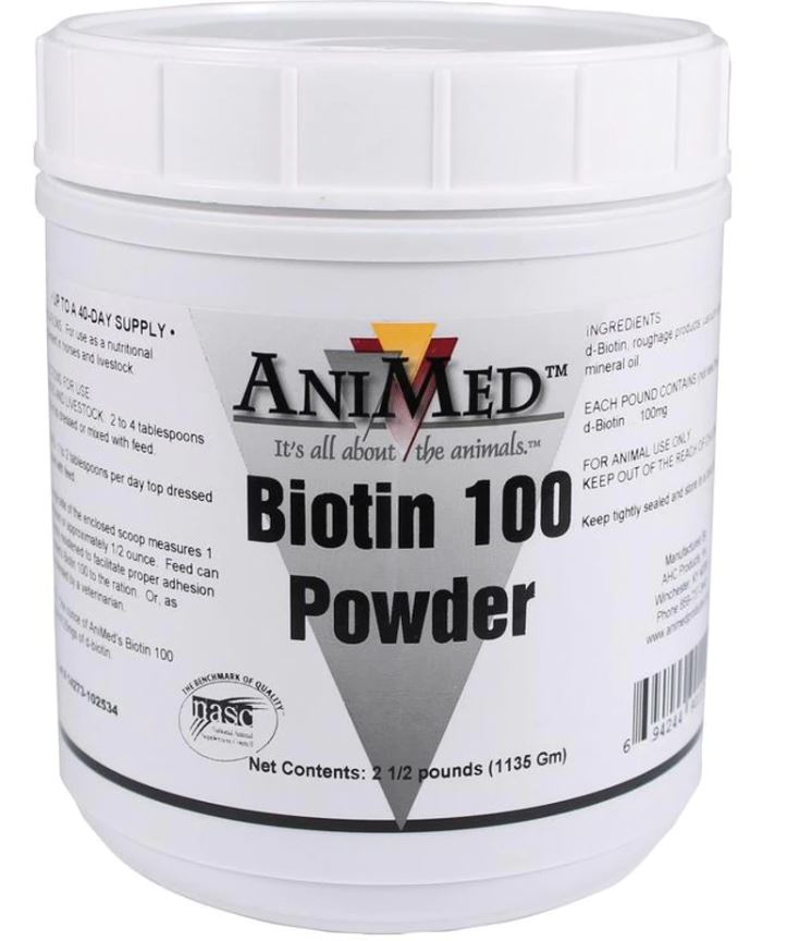 2.5# Animed Biotin 100 Pwdr