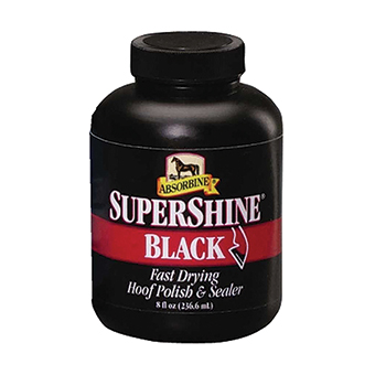 HOOF POLISH BLK 8oz