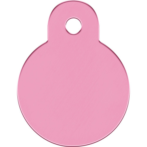 Tag Circle Small Pink