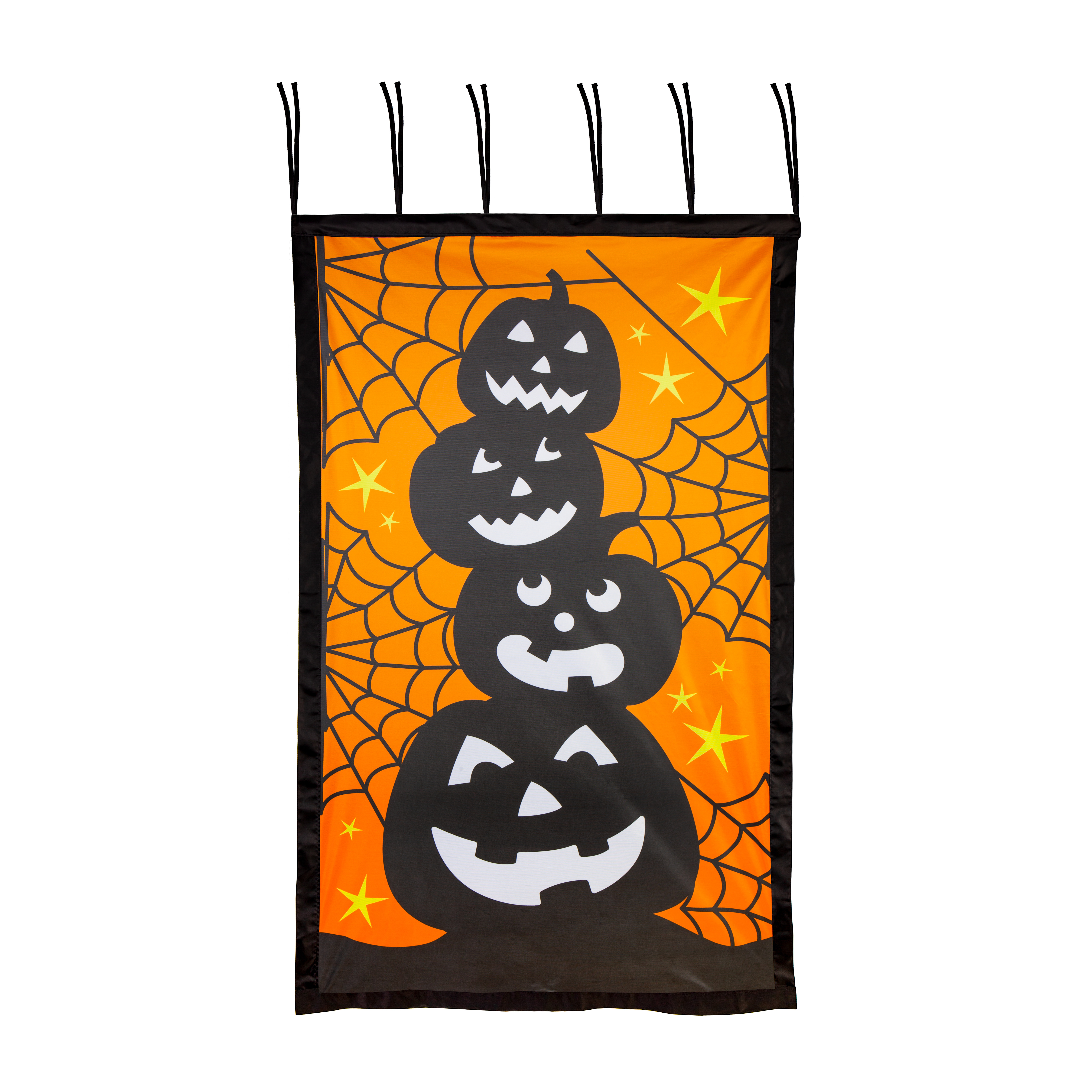 Window Shade Pumpkin Stack