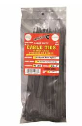 CABLE TIE BLK 8" 40# 100ct LD