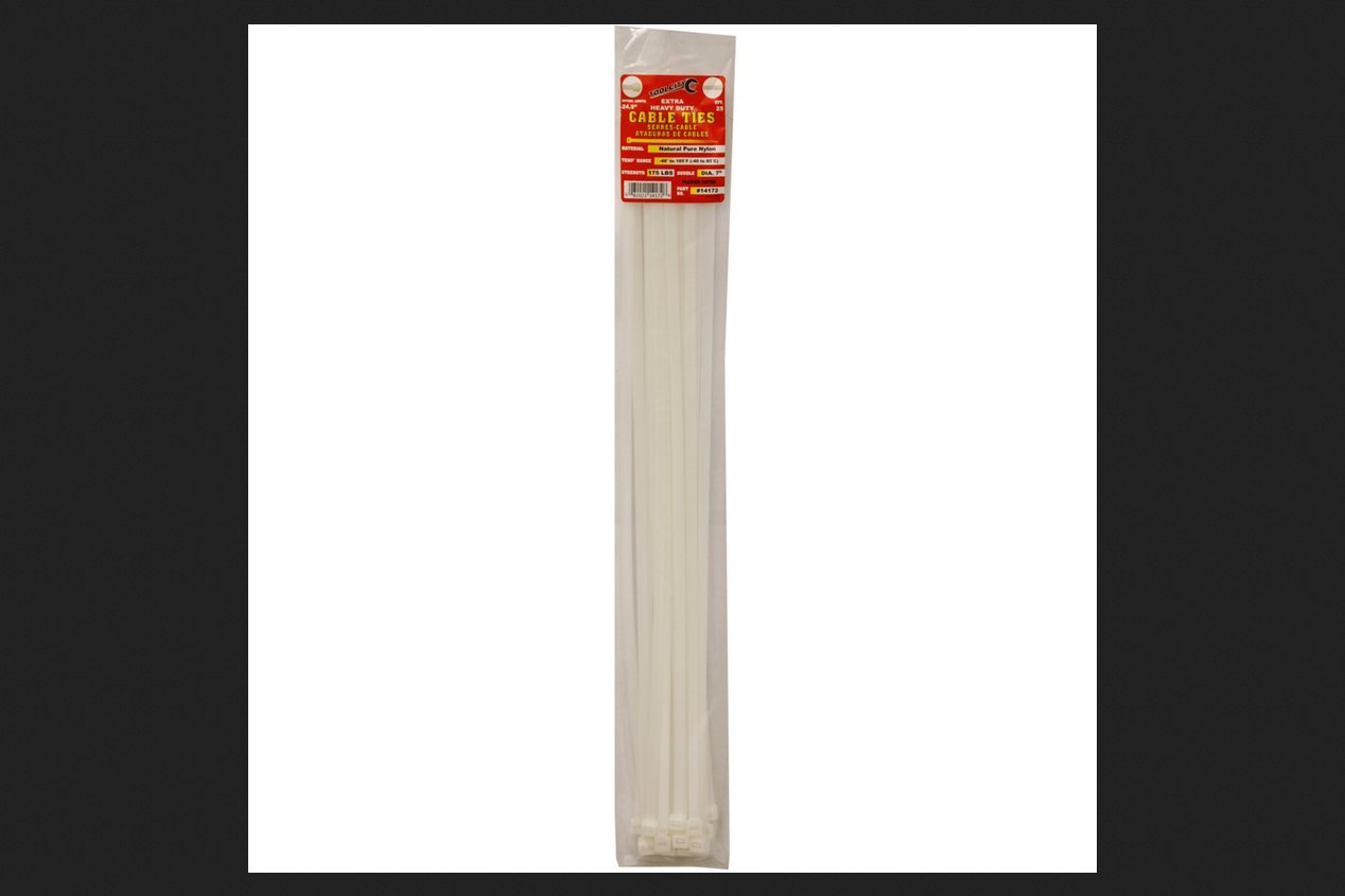 CABLE TIE NAT 24.9" 175# 25ct EH