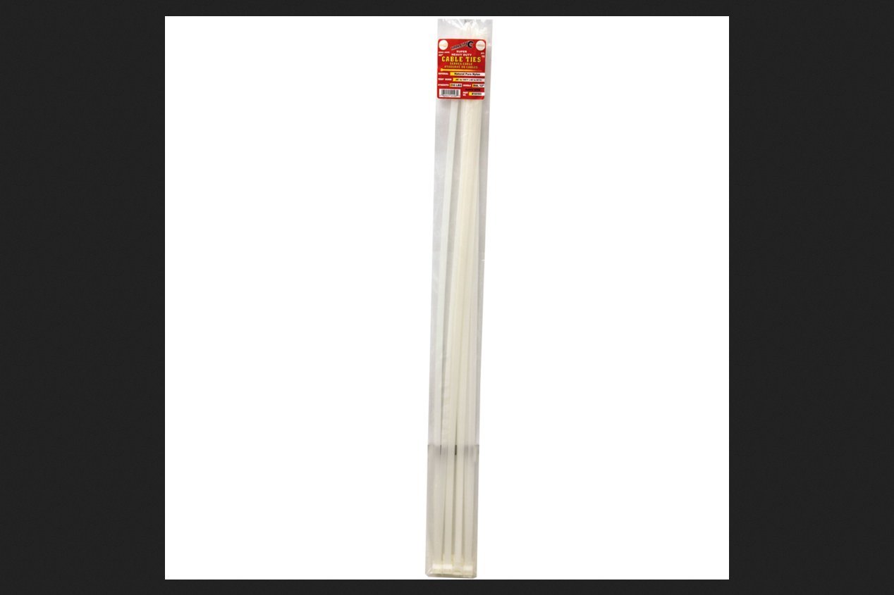 CABLE TIE NAT 40" 250# 10ct SHD