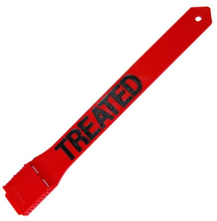 Leg Band Red Treated