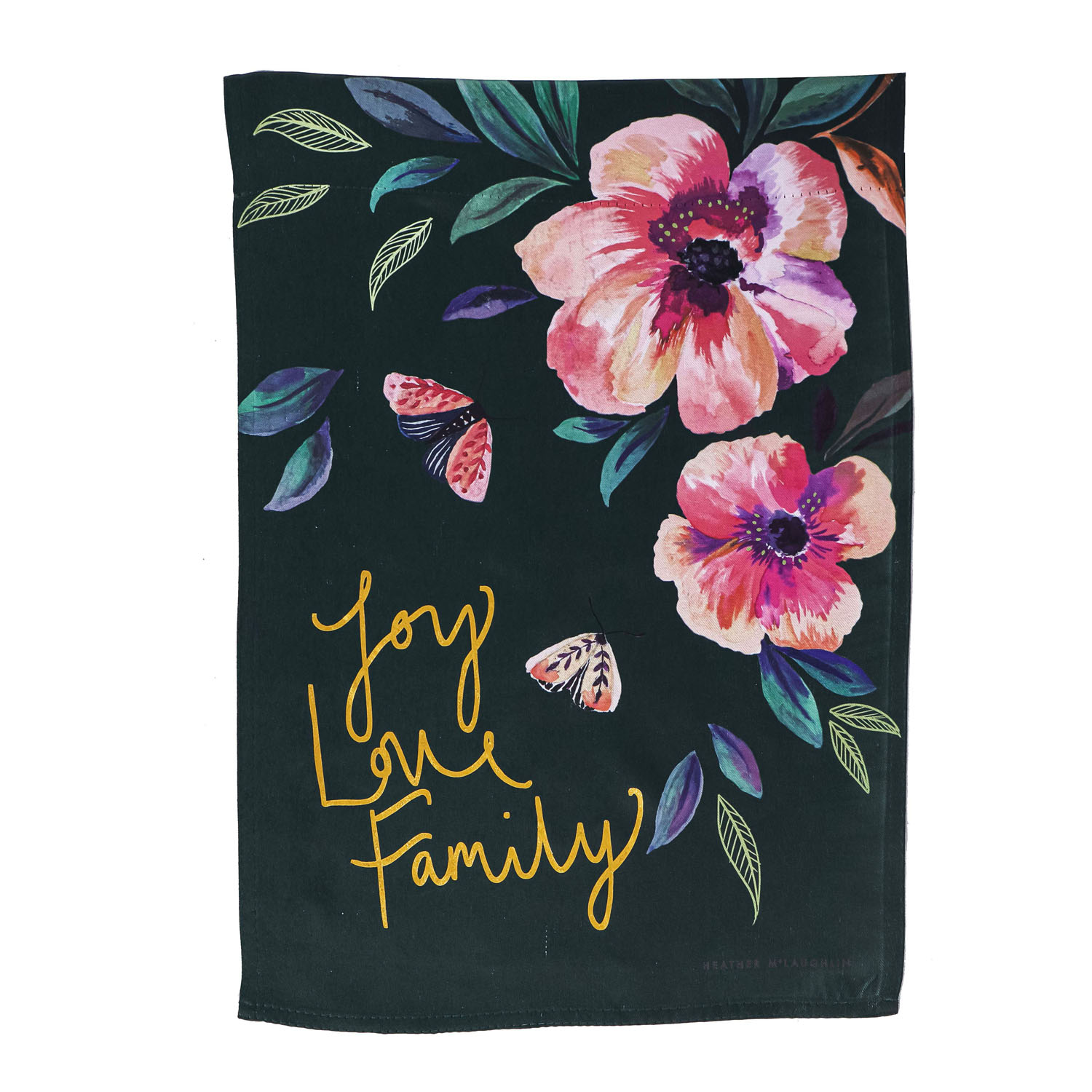 Garden Flag Joy Love Family