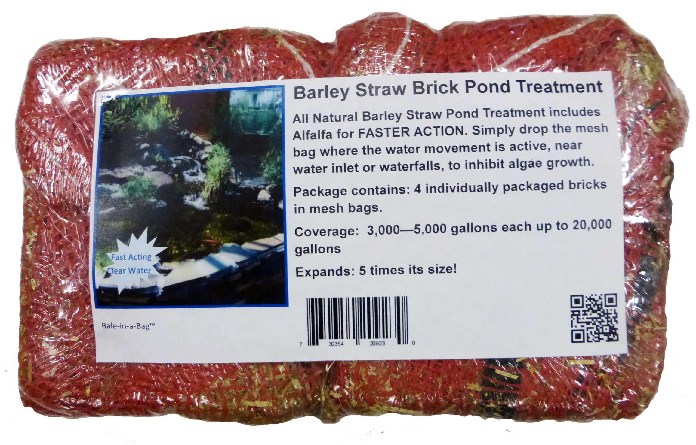 Barley Straw Brick Pond Treat