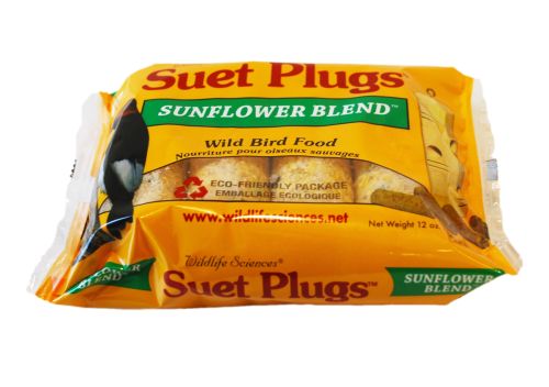 Suet Plus 4pk Sunflower Plug